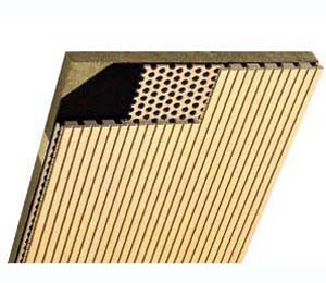 Acoustic Grooved Panel