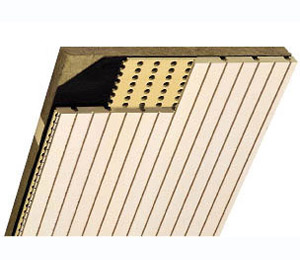 Acoustic Grooved Panel